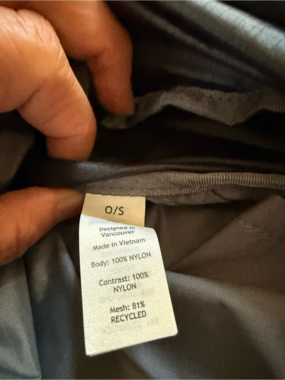 Lululemon All Sport Backpack 28L Black Hiking Daypack Hydration EUC, unisex - Picture 5 of 10
